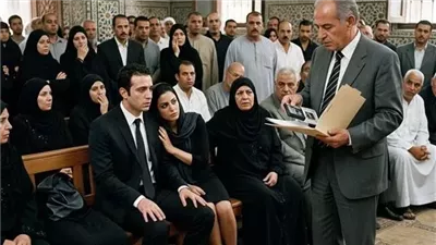 في جنازة بنتي