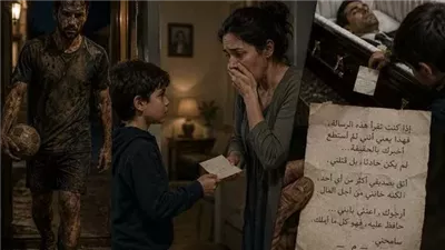 الرسالة التي سرقها الطفل من نعش والده كشفت السر الذي أخفاه زوجي لسنوات