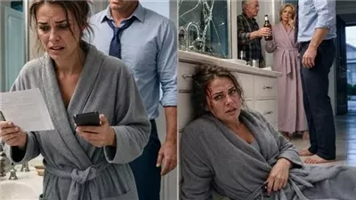 جوزي رزع راسي في مراية الحمام